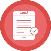 Digital Contract Vector Icon Design