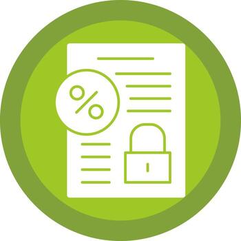 diseño de icono de vector de interés fijo