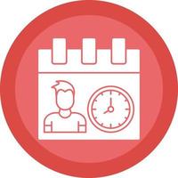 Working Hours Vector Icon Design