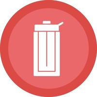 Wattle Bottle Vector Icon Design