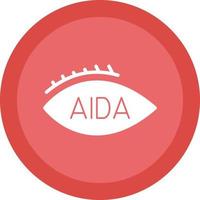 Aida Vector Icon Design