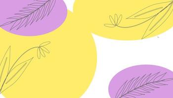 Spring bright abstract background for the banner vector