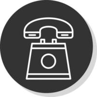 diseño de icono de vector de teléfono