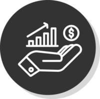 Profit Vector Icon Design