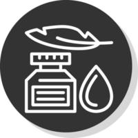 Inks Vector Icon Design