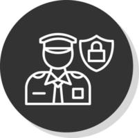 Data Protection Officer Vector Icon Design