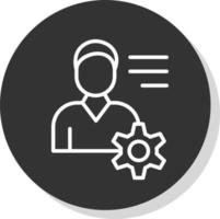 Human Resource Vector Icon Design