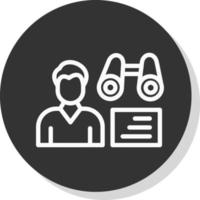 Opportunities Searching Vector Icon Design