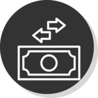 Cash Flow Vector Icon Design