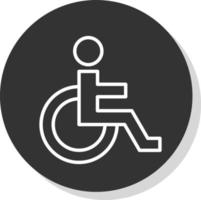 diseño de icono de vector de accesibilidad