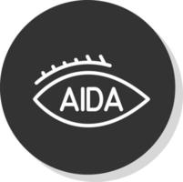 Aida Vector Icon Design