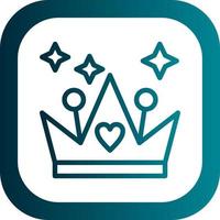 Crown Vector Icon Design