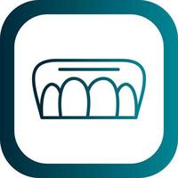 Incisor Vector Icon Design