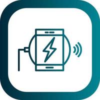 Wireless CHarger Vector Icon Design