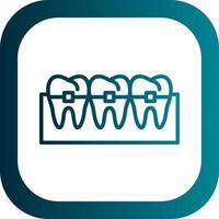 Braces Vector Icon Design