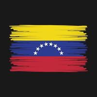 Venezuela Flag Brush vector