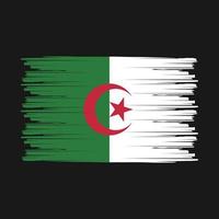 Algeria Flag Brush vector