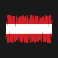 Austria Flag Vector Illustration