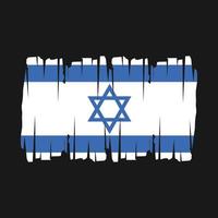 Israel Flag Vector Illustration