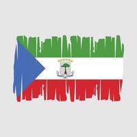 Equatorial Guinea Flag Vector Illustration