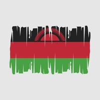 Malawi Flag Vector Illustration