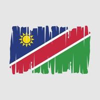 Namibia bandera vector ilustración