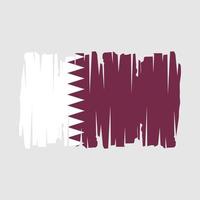 Qatar Flag Vector Illustration