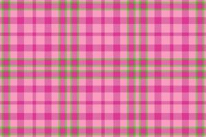 Textile check tartan. Background seamless fabric. Pattern texture vector plaid.