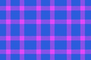 Pattern check background. Plaid fabric textile. Seamless tartan texture vector. vector