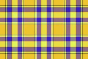 Check pattern tartan. Textile plaid vector. Background texture seamless fabric. vector