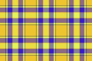 Check pattern tartan. Textile plaid vector. Background texture seamless fabric. vector