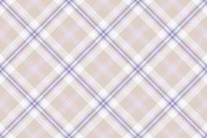 Tartan plaid background, diagonal check seamless pattern. Vector fabric texture for textile print, wrapping paper, gift card, wallpaper.