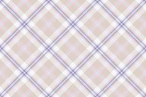 Tartan plaid background, diagonal check seamless pattern. Vector fabric texture for textile print, wrapping paper, gift card, wallpaper.