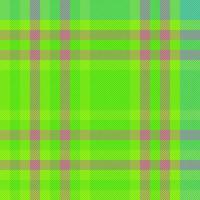 Plaid pattern texture. Background fabric check. Seamless textile tartan vector. vector