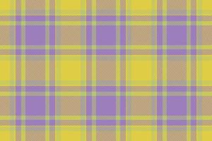 Fabric pattern tartan. Background vector seamless. Check textile plaid texture.