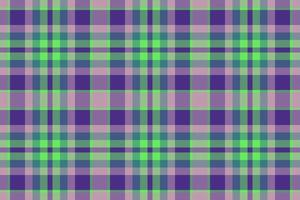 Textile background tartan. Texture plaid check. Fabric seamless pattern vector. vector