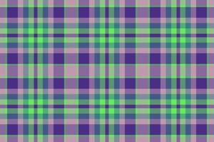 Textile background tartan. Texture plaid check. Fabric seamless pattern vector. vector