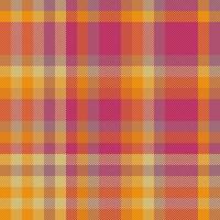 Plaid tartan seamless. Texture fabric vector. Background pattern textile check. vector