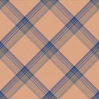 Seamless pattern of scottish tartan plaid. Repeatable background with check fabric texture. Vector backdrop striped textile print.