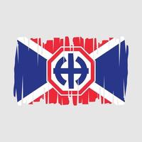 Soviet Flag Vector Illustration