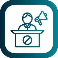 Protest Vector Icon Design