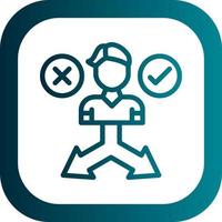 Guidance Vector Icon Design