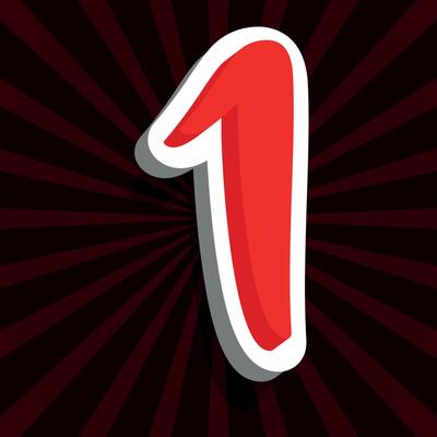 Number 1 Balloon Vector Art, Icons, and Graphics for Free Download