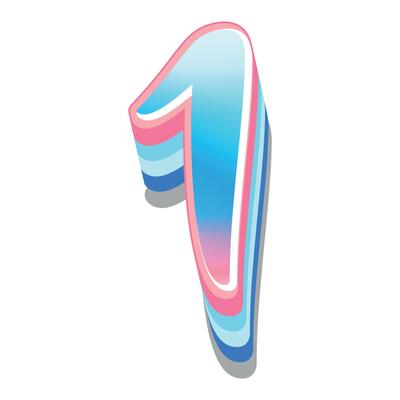 Number 1 Balloon Vector Art, Icons, and Graphics for Free Download