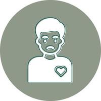 Volunteer Man Vector Icon