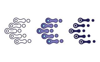 Abstract Shapes icon vector