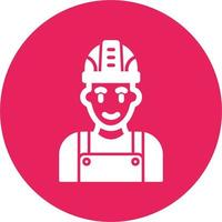 Factory Worker Vector Icon