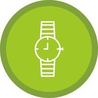 diseño de icono de vector de reloj de pulsera