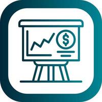 Presentation Vector Icon Design