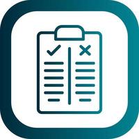 Pros and Cons Vector Icon Design